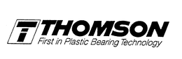 T THOMSON FIRST IN PLASTIC BEARING TECHNOLOGY trademark