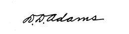 D.D. ADAMS trademark