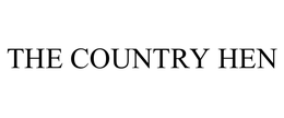 THE COUNTRY HEN trademark