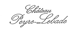 CHATEAU PEYRE-LEBADE trademark