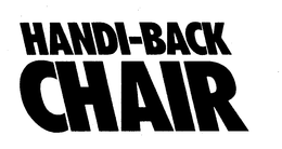 HANDI-BACK CHAIR trademark
