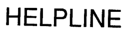 HELPLINE trademark