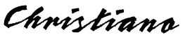 CHRISTIANO trademark