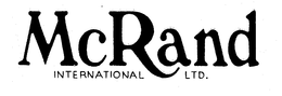 MCRAND INTERNATIONAL LTD. trademark