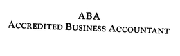 ABA ACCREDITED BUSINESS ACCOUNTANT trademark