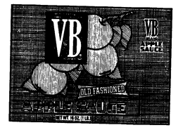VISSCHER BROTHERS VB VB BRAND APPLE SAUCE OLD FASHIONED trademark
