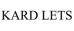 KARD LETS trademark