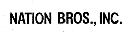 NATION BROS., INC. trademark
