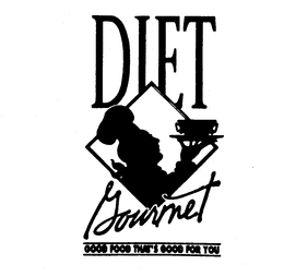 DIET GOURMET GOOD FOOD THAT'S GOOD FOR YOU trademark
