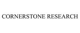 CORNERSTONE RESEARCH trademark