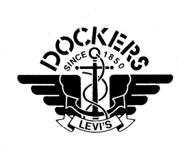 DOCKERS SINCE 1850 LEVI'S trademark