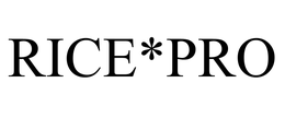 RICE*PRO trademark