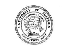 UNIVERSITY OF ILLINOIS CHARTERED 1867 LEARNING & LABOR AGRICULTURE SCIENCE & ART trademark