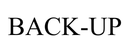 BACK-UP trademark