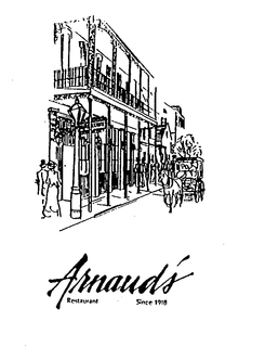 ARNAUD'S RESTAURANT SINCE 1918 trademark