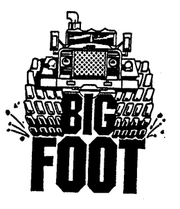 BIG FOOT trademark