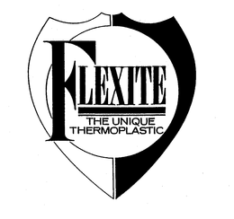 FLEXITE THE UNIQUE THERMOPLASTIC trademark