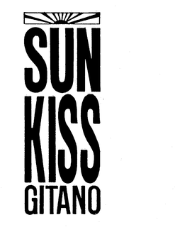 SUN KISS GITANO trademark