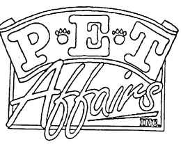 PET AFFAIRS INC. trademark