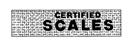 CERTIFIED SCALES trademark