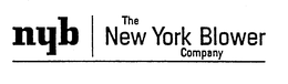 NYB THE NEW YORK BLOWER COMPANY trademark