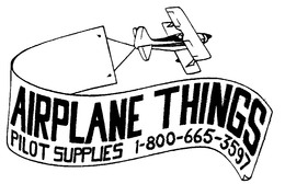 AIRPLANE THINGS PILOT SUPPLIES 1-800-665-3597 trademark