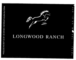 LONGWOOD RANCH 1986 NAPA VALLEY CABERNET SAUVIGNON trademark