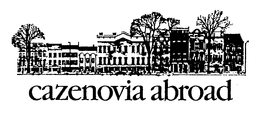 CAZENOVIA ABROAD trademark