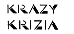 KRAZY KRIZIA trademark