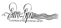 EURO-SPA EUROPEAN-STYLE DRINKING WATER trademark