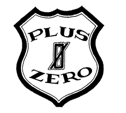 PLUS 0 ZERO trademark