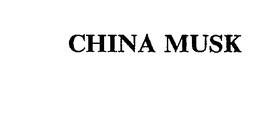 CHINA MUSK trademark