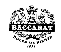 BACCARAT DOLCE FAR NIENTE 1871 trademark