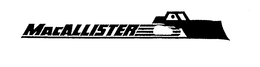 MACALLISTER trademark