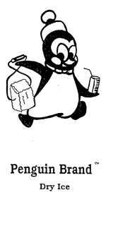 PENGUIN BRAND DRY ICE trademark