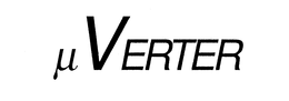 µ VERTER trademark