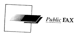 PUBLIC FAX trademark