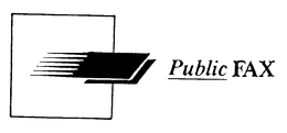 PUBLIC FAX trademark