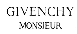 GIVENCHY MONSIEUR trademark