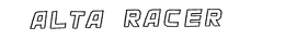 ALTA RACER trademark