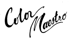 COLOR MAESTRO trademark