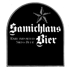 SAMICHLAUS BIER RARE IMPORTED SWISS BEER. trademark
