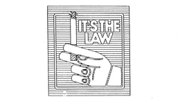 IT'S THE LAW trademark