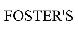 FOSTER'S trademark