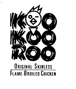 KOO KOO ROO ORIGINAL SKINLESS FLAME-BROILED CHICKEN trademark