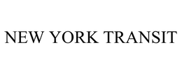 NEW YORK TRANSIT trademark