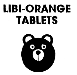 LIBI-ORANGE TABLETS trademark