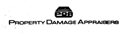 PDA PROPERTY DAMAGE APPRAISERS trademark