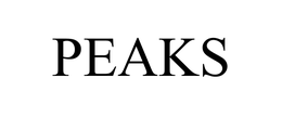 PEAKS trademark