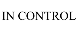 IN CONTROL trademark